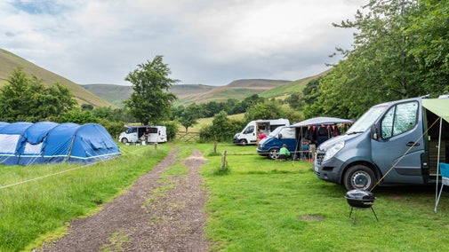 Upper Booth Farm Campsite, Derbyshire